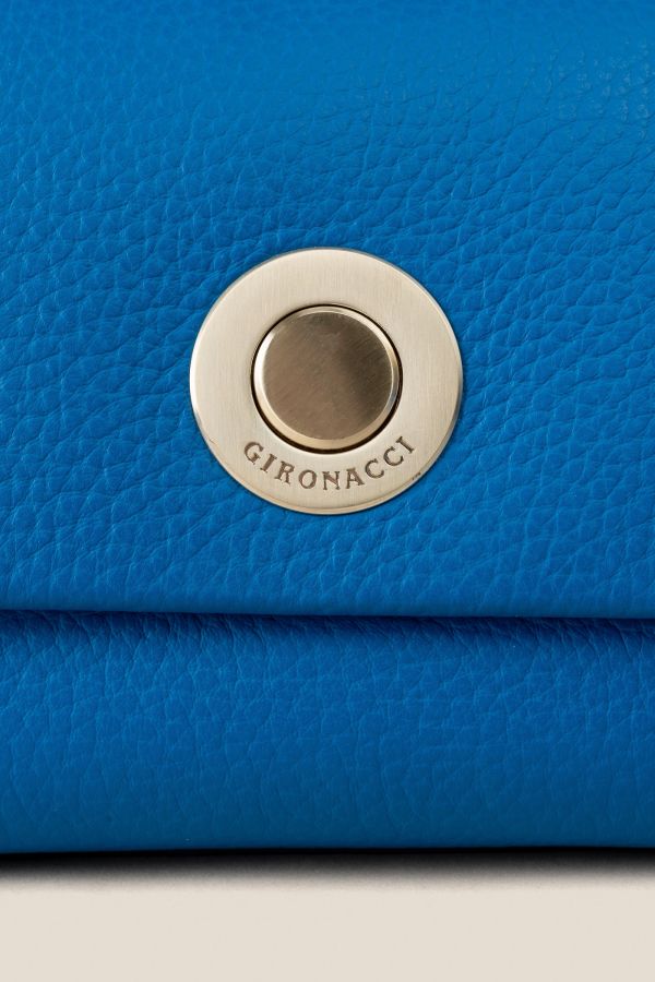 borsa in pelle, borsa Made in Italy, borsa da donna, borsa artigianale da donna, borsa Gironacci, 2310 Velvet Elettrico 475