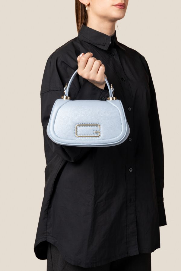 borsa Gironacci, borsa in pelle, borsa Made in Italy, borsa da donna, borsa artigianale da donna, 3140 Vitello Nuvola 463