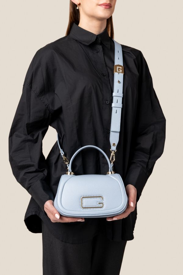 borsa Gironacci, borsa in pelle, borsa Made in Italy, borsa da donna, borsa artigianale da donna, 3140 Vitello Nuvola 463