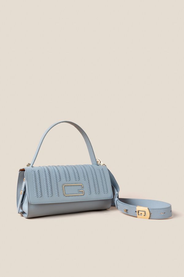 borsa Made in Italy, borsa donna, borsa artigianale, borsa Gironacci, borsa in pelle, 3242 Vitello Nuvola 463