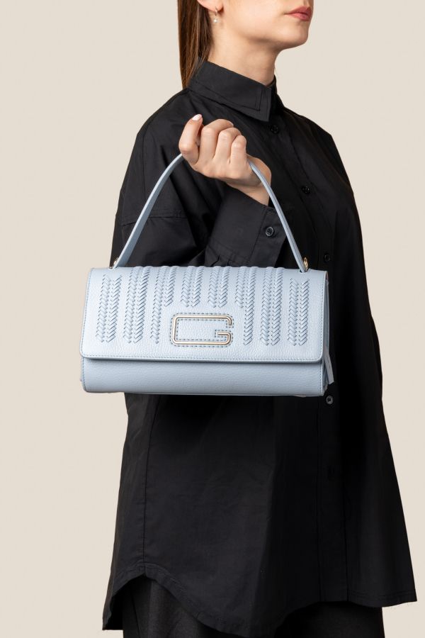 borsa Made in Italy, borsa donna, borsa artigianale, borsa Gironacci, borsa in pelle, 3242 Vitello Nuvola 463