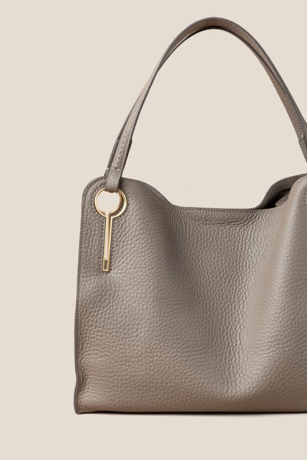 Gironacci borsa, borsa da donna, borsa grande, borsa Made in Italy, borsa in pelle, 3442 Velvet Creta 118