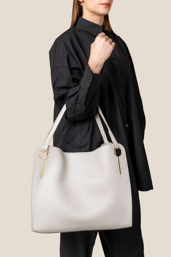 borsa, borsa Gironacci, borsa grande, borsa in pelle, borsa Made in Italy, borsa da donna, 3442 Velvet Opale 006